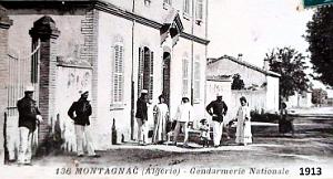 2410- Montagnac - Gendarmerie2 - 1913